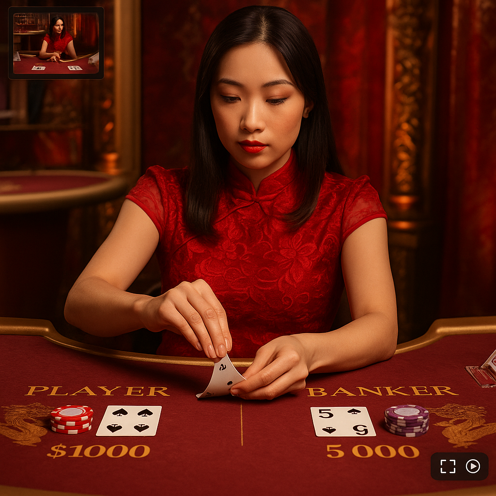22bet - Live Baccarat - Evolution Gaming