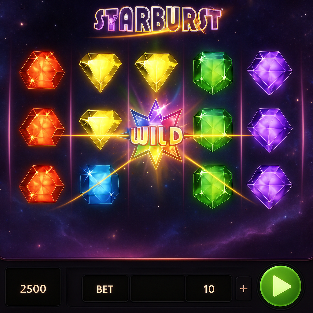 22bet - Starburst Slot Game - NetEnt