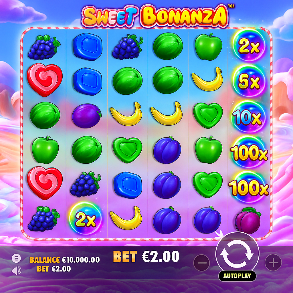 22bet - Sweet Bonanza Slot Game - Pragmatic Play